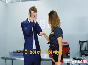 Jangan bercanda dengan wanita keamanan bandara Vietsub
